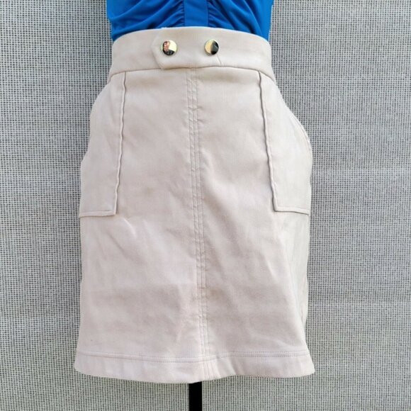 INC Mini Faux-Suede Mid-Rise. Size Medium. - Picture 7 of 12